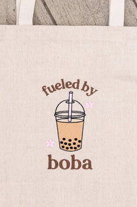 Fueled By Boba Tote Bag