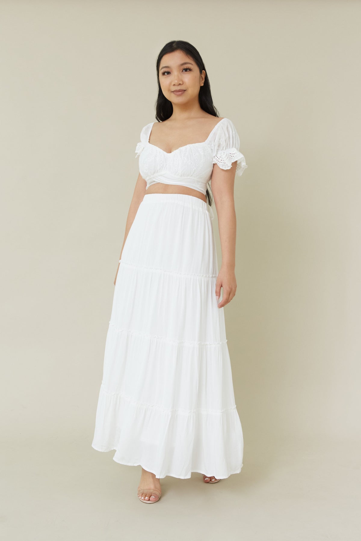 Lily Tiered Maxi Skirt