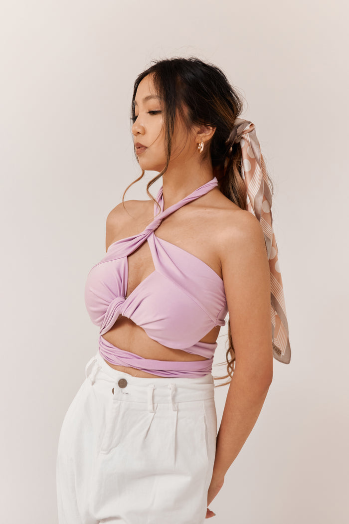Roxy Wrap Top - Orchid