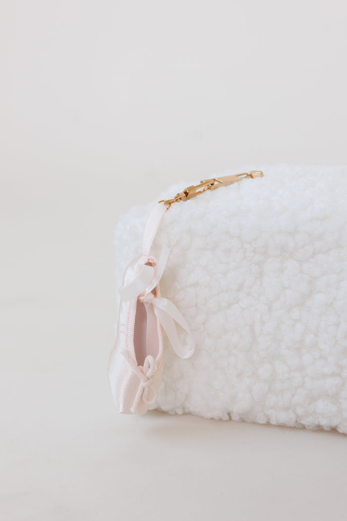 ballet shoe keychain cute girly accessory phone backpack keys bag charm personalized gift fashion statement trendy everyday use