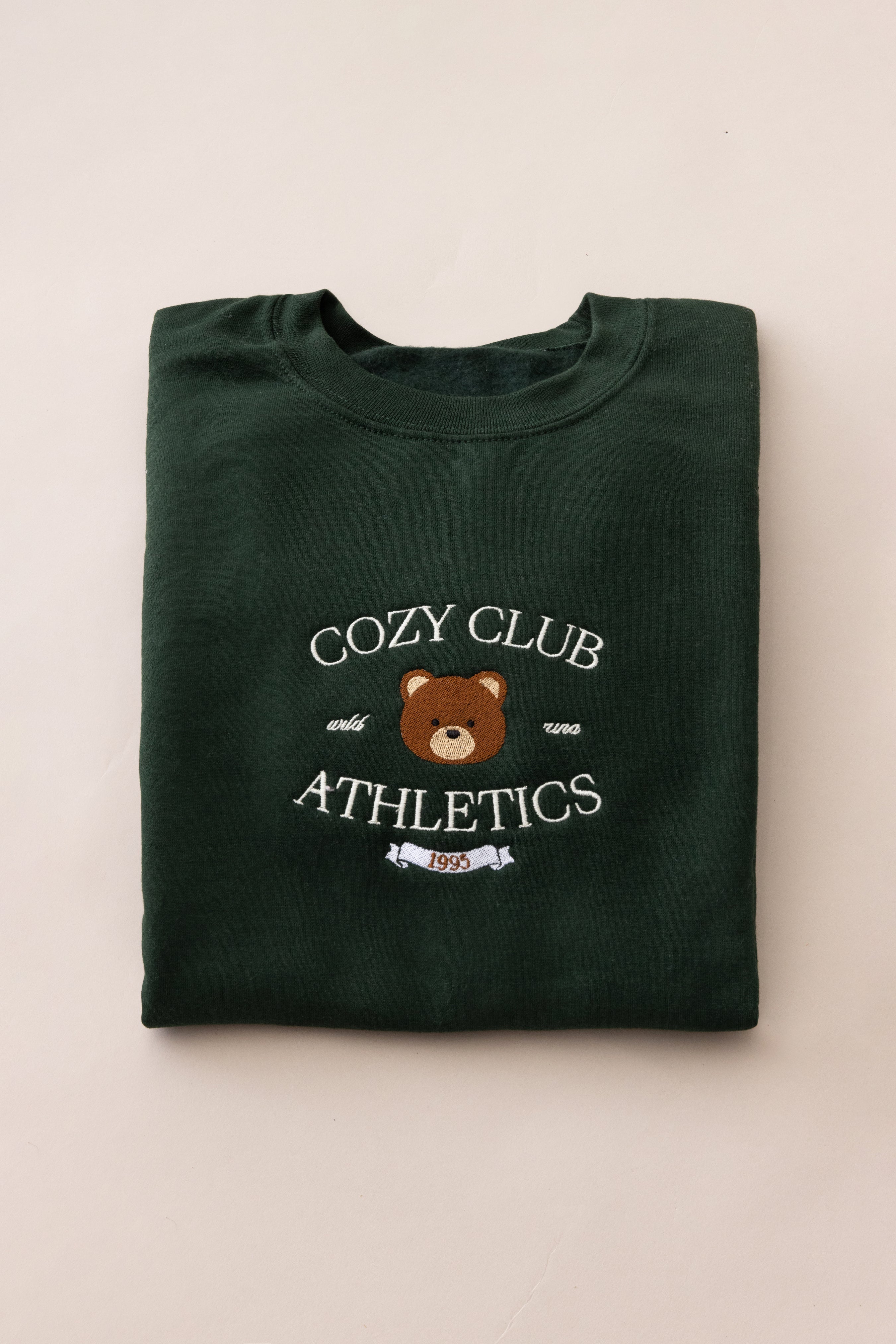 The cozy club sweatshirt sale