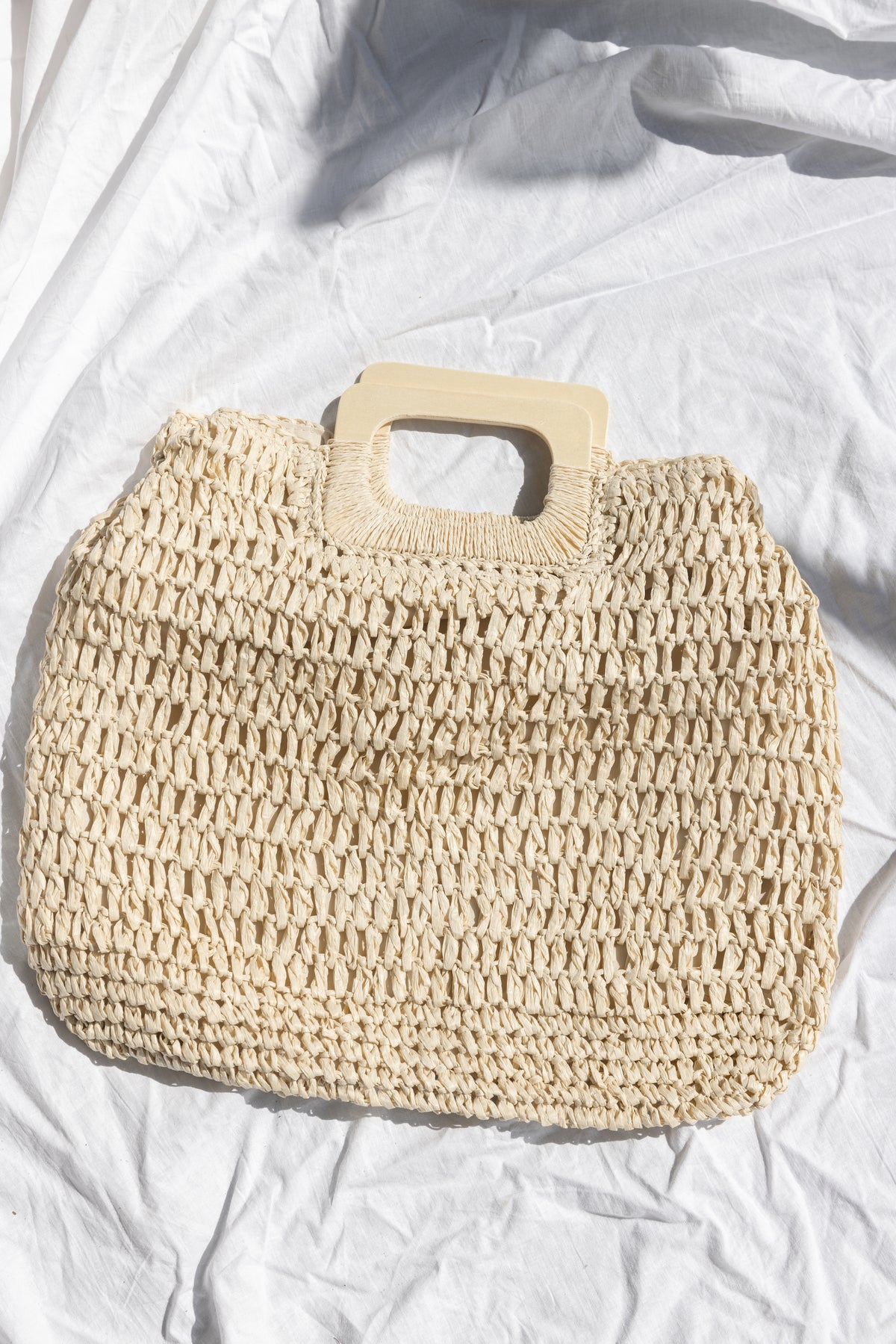 Oversized Straw Tote