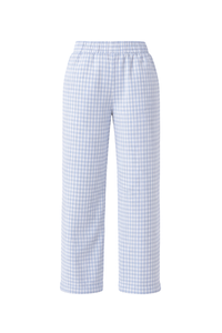 Daydream Check Pants - Blue