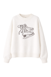 Ice Skate Date Sweater