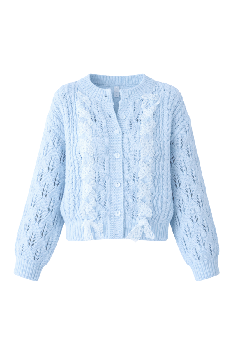 Lover's Lace Cardigan - Blue – Wild Rina