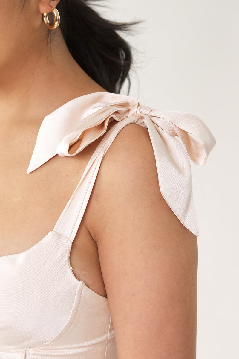 Lusting Corset Top - Soft Pink