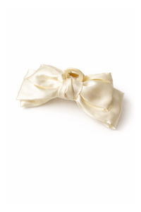 Satin Bow Hair Clip