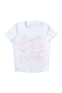 Snacks Baby Tee