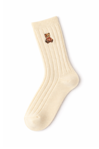 Stuffed Bear Socks