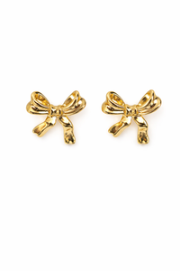 Texture Bow Earrings
