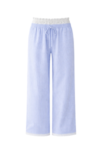 Vienna Stripe Pants - Blue