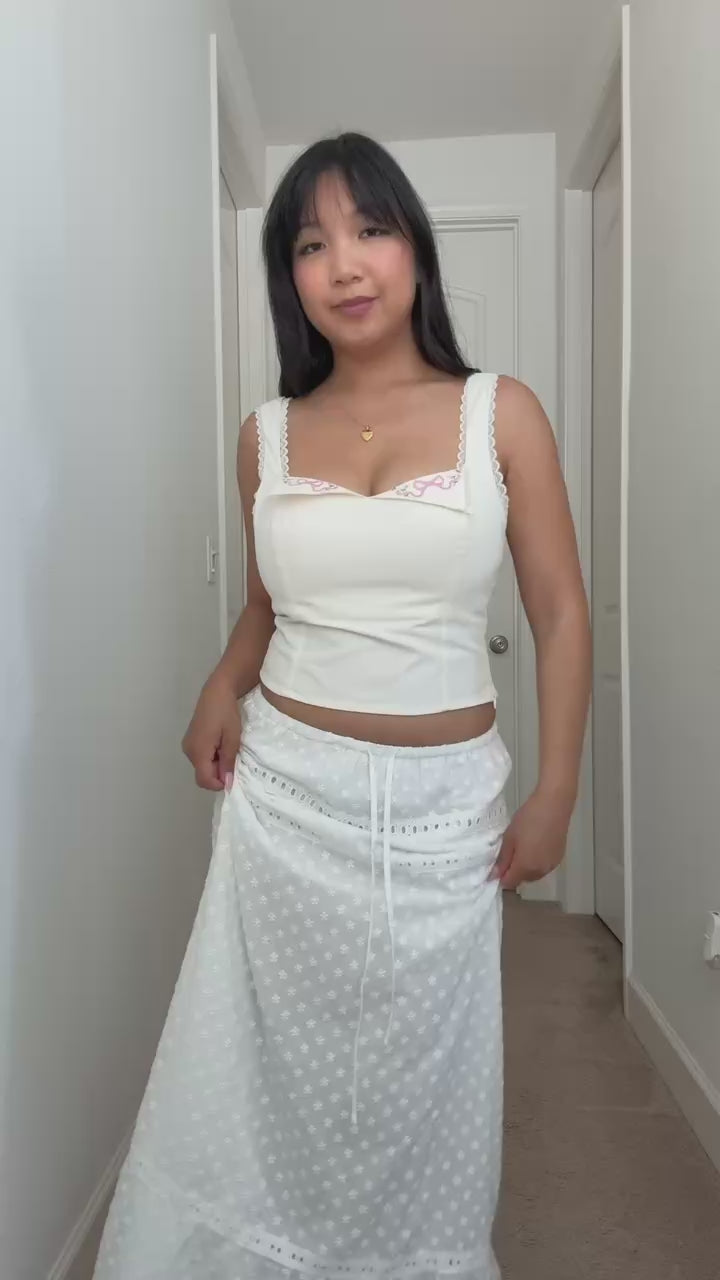 Sunlit Meadow Maxi Skirt