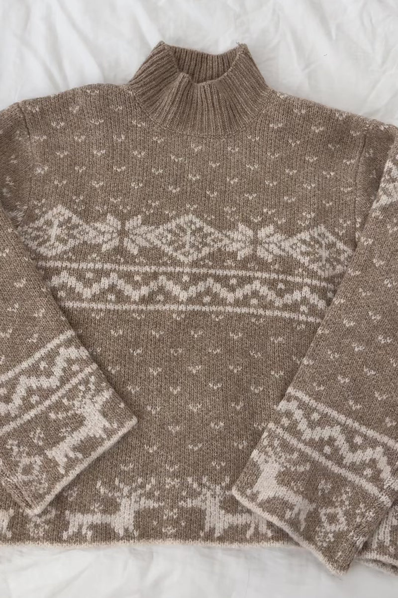 Reindeer Sweater