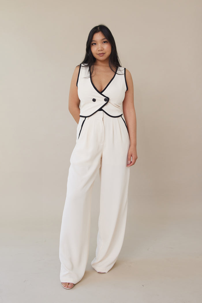 Wishlist Vest - White - Sample