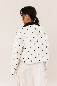 Dottie Polka Dot Utility Jacket