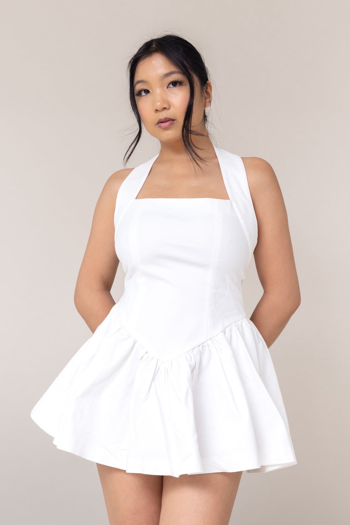 Heat Wave Dress - White Wild Rina Heat Wave Dress - White Wild Rina