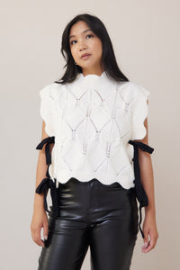 Wishlist Vest - White - Sample