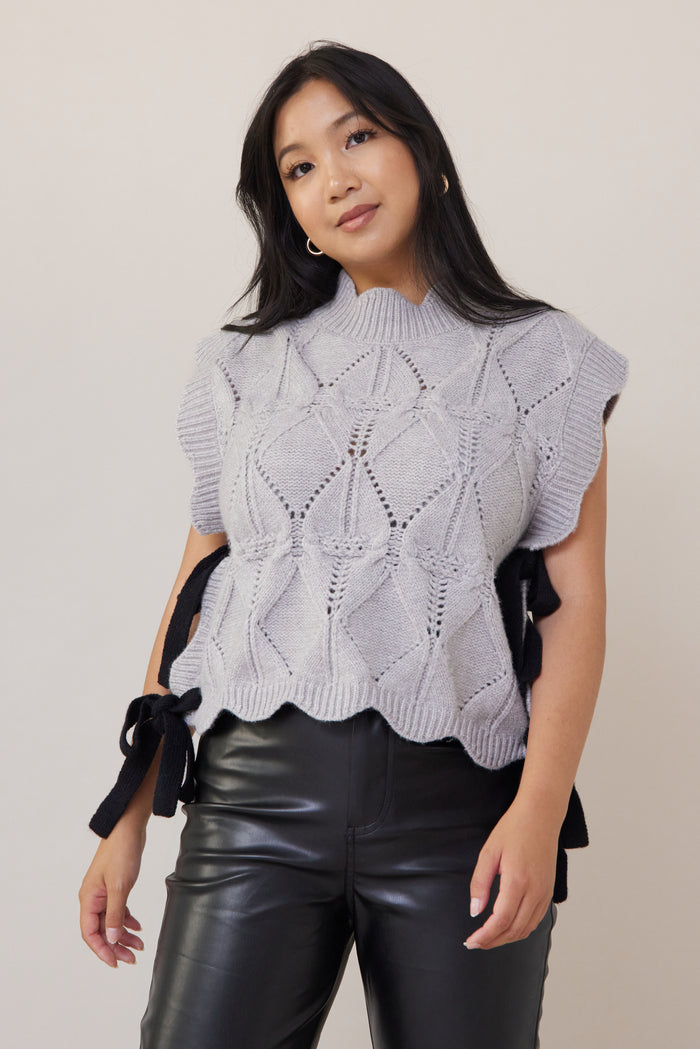 Wishlist Vest - White - Sample