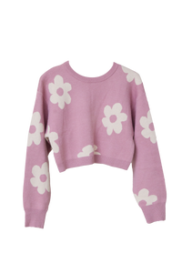 Farm Fresh Sweater - Pink