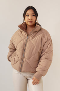 Reversible Puff Jacket - Coco