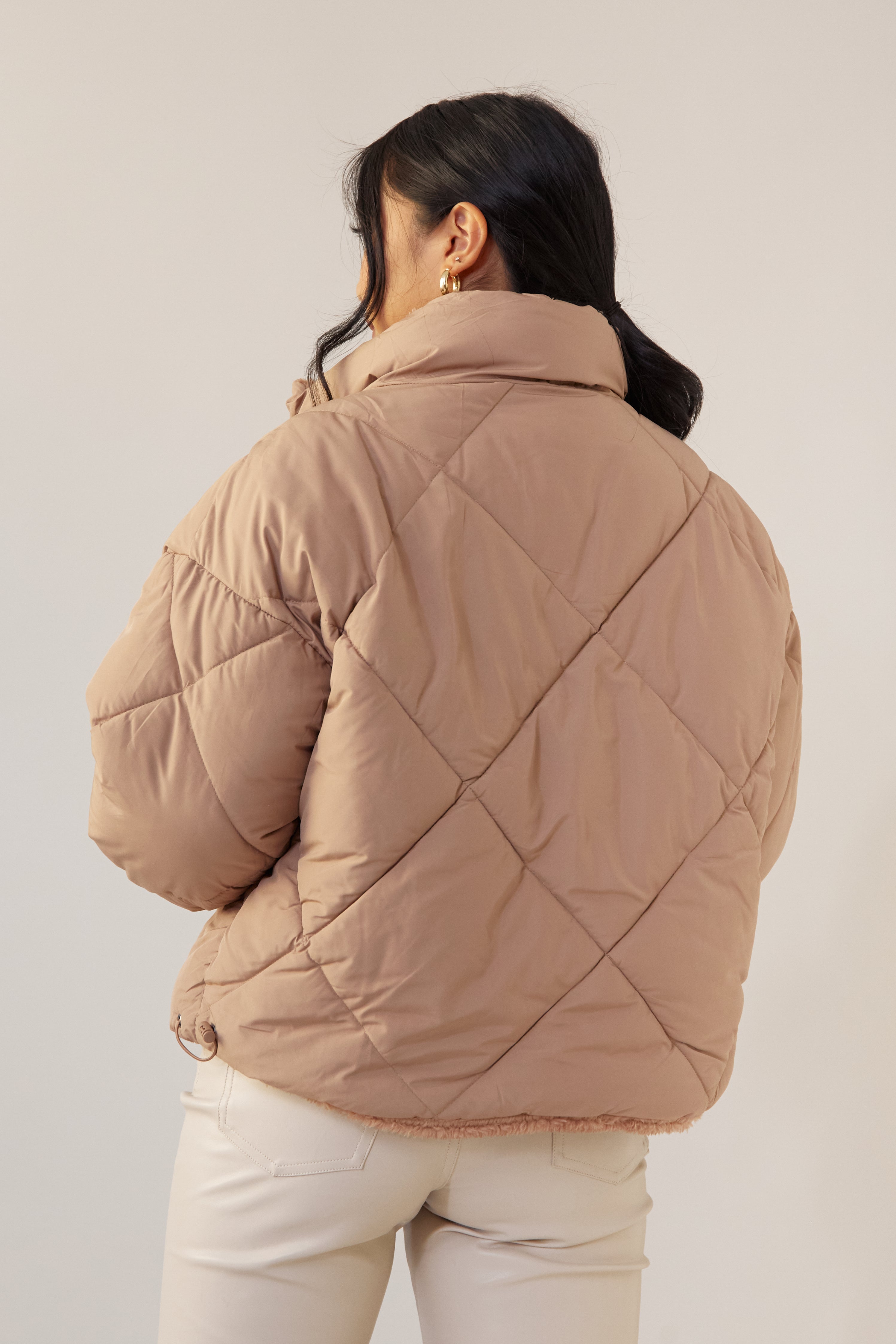 Reversible Puff Jacket - Coco