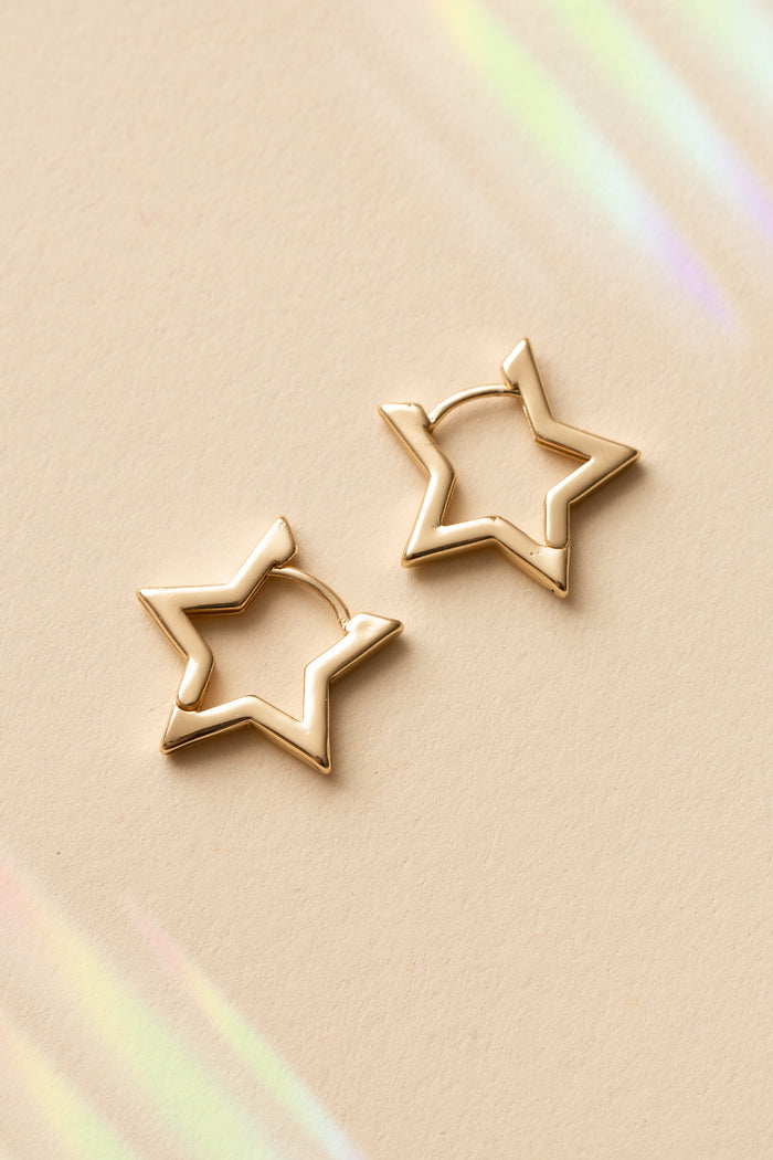 Starry Huggies Earrings