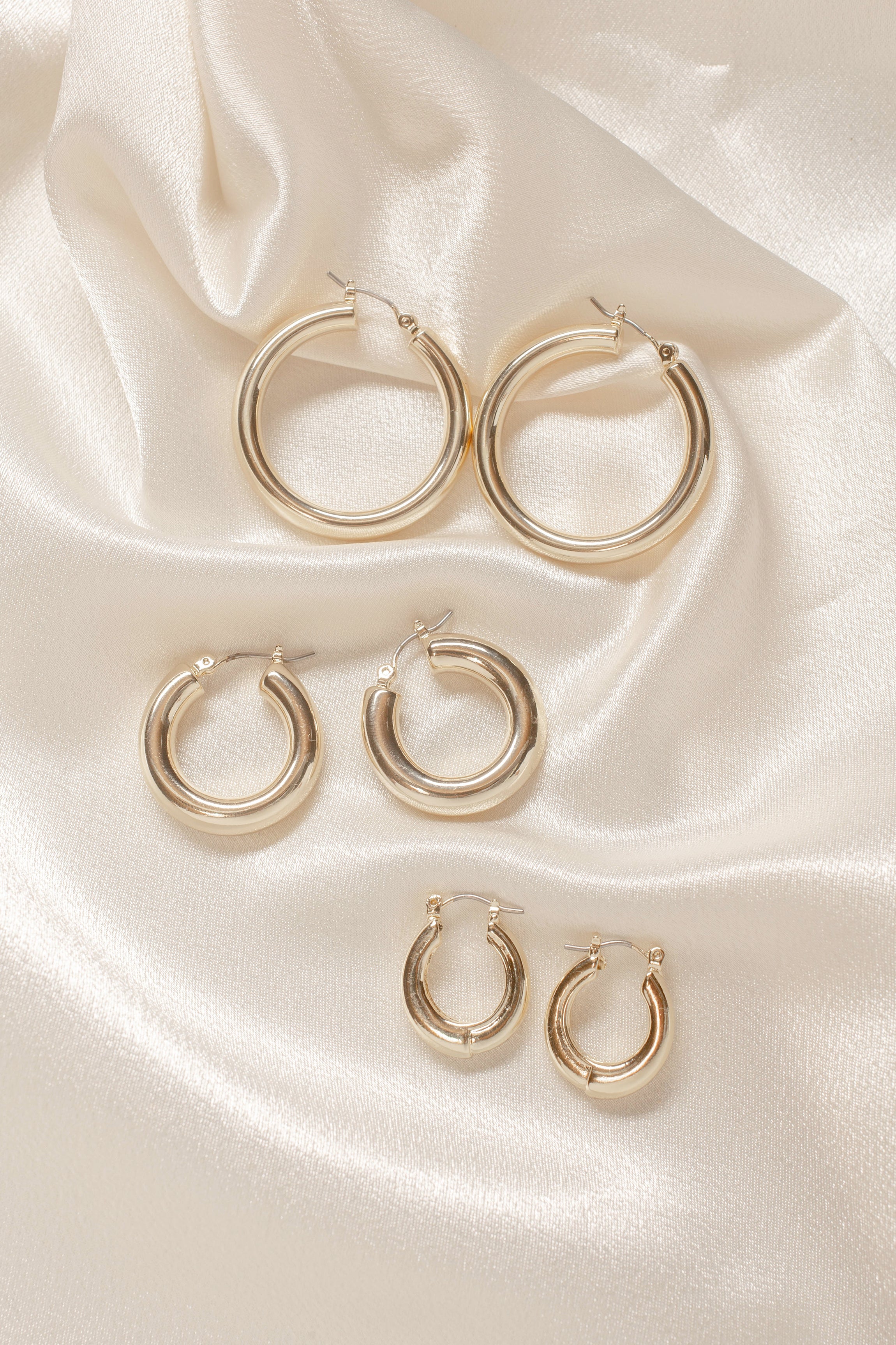 Chunky Large Hoop Earrings – Jennifer Miller Jewelry