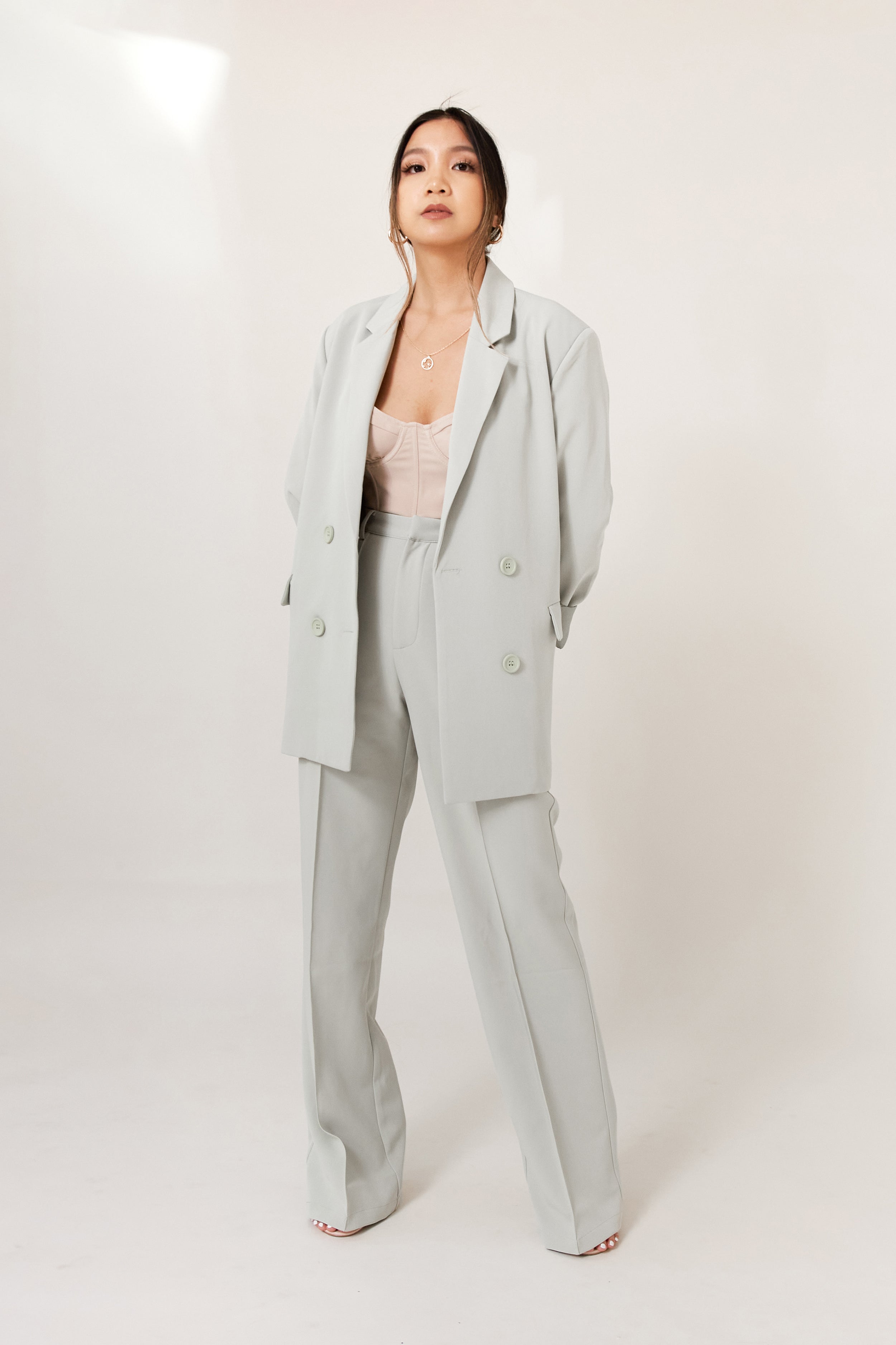 Downtown Trousers - Sage – Wild Rina