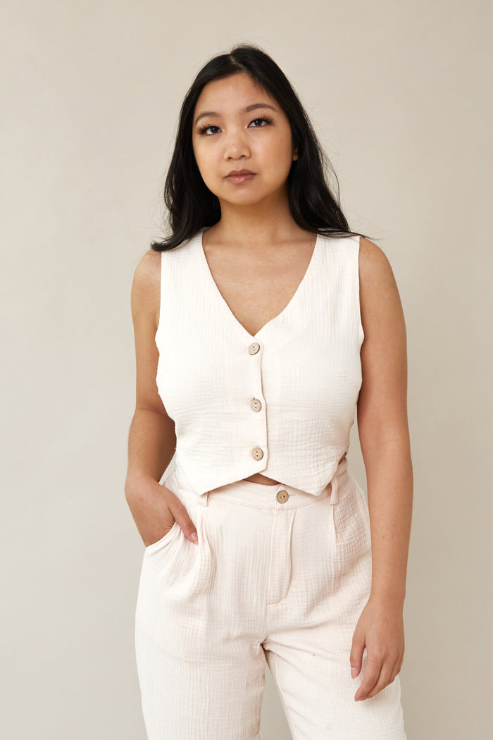 Past Time Vest Top