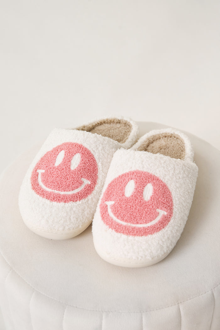 Happy Feet Slippers - Pink