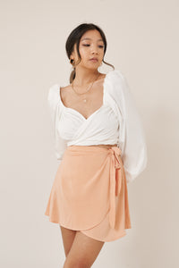 Creamsicle Wrap Skirt