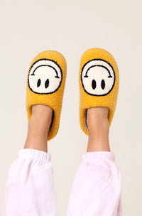 Happy Feet Slippers - Yellow