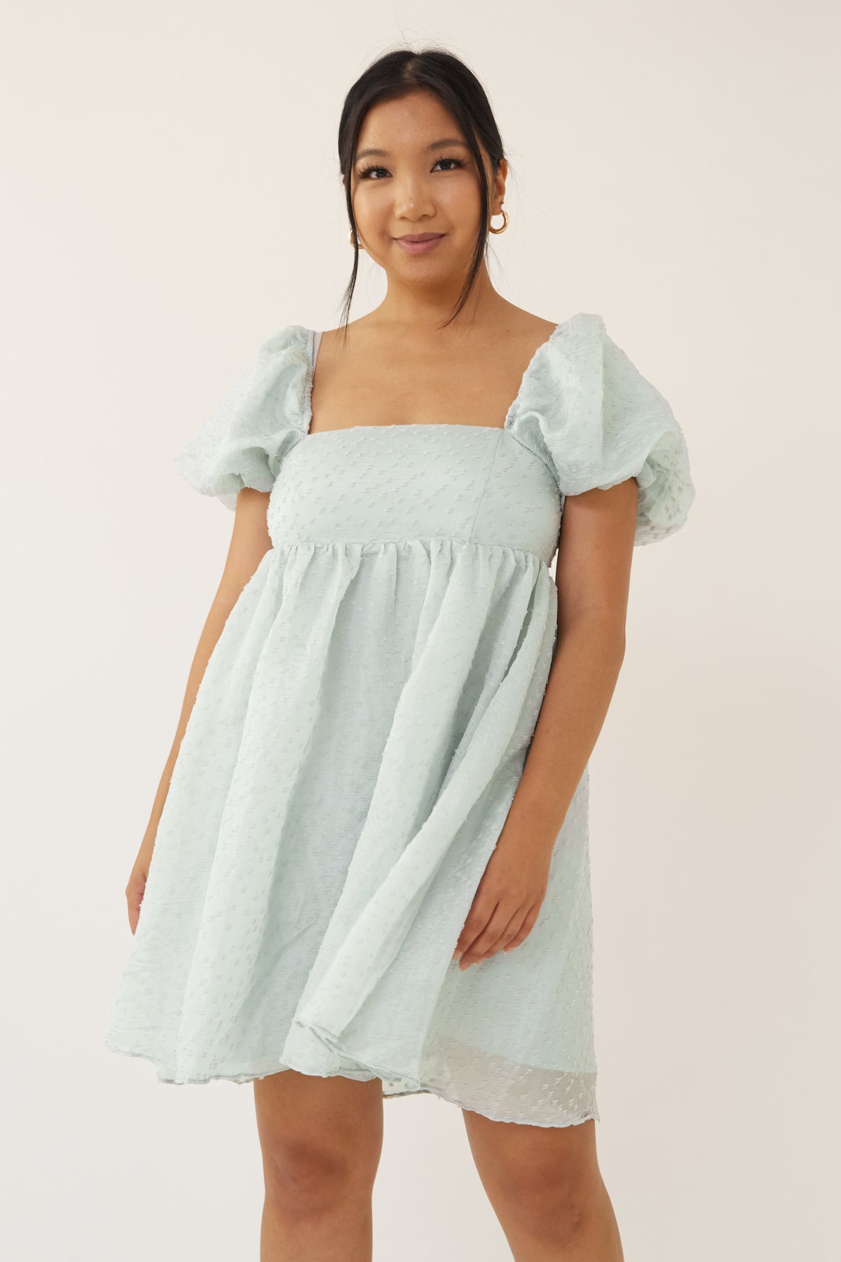Fairytale Babydoll Dress - Blue